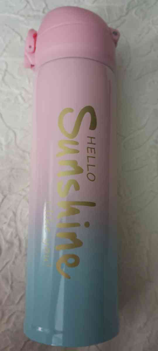 A steel drinking cup thermos - Tarpon Springs, Florida