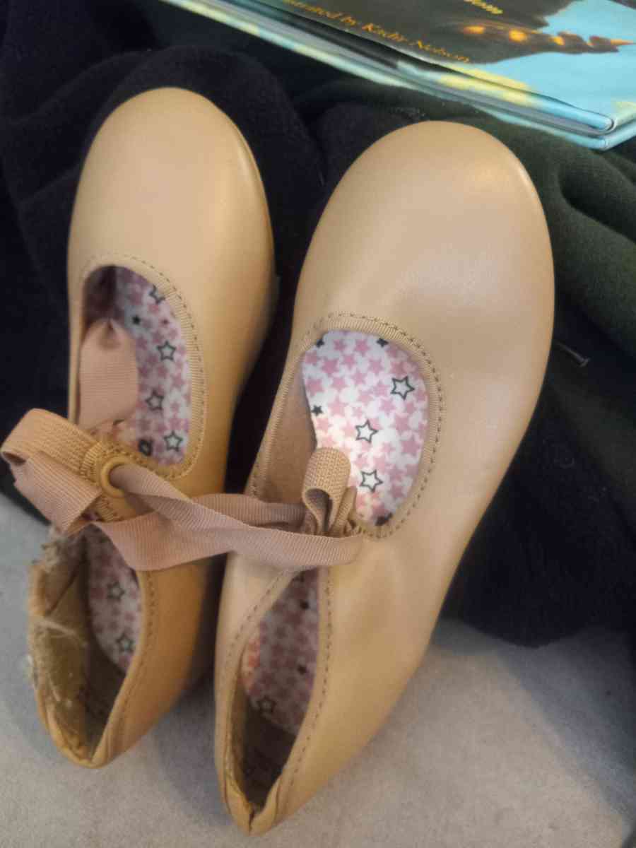 Girl Size 10 and a half Tap Dancing Shoes - Tampa, Florida - FleaMarketBay