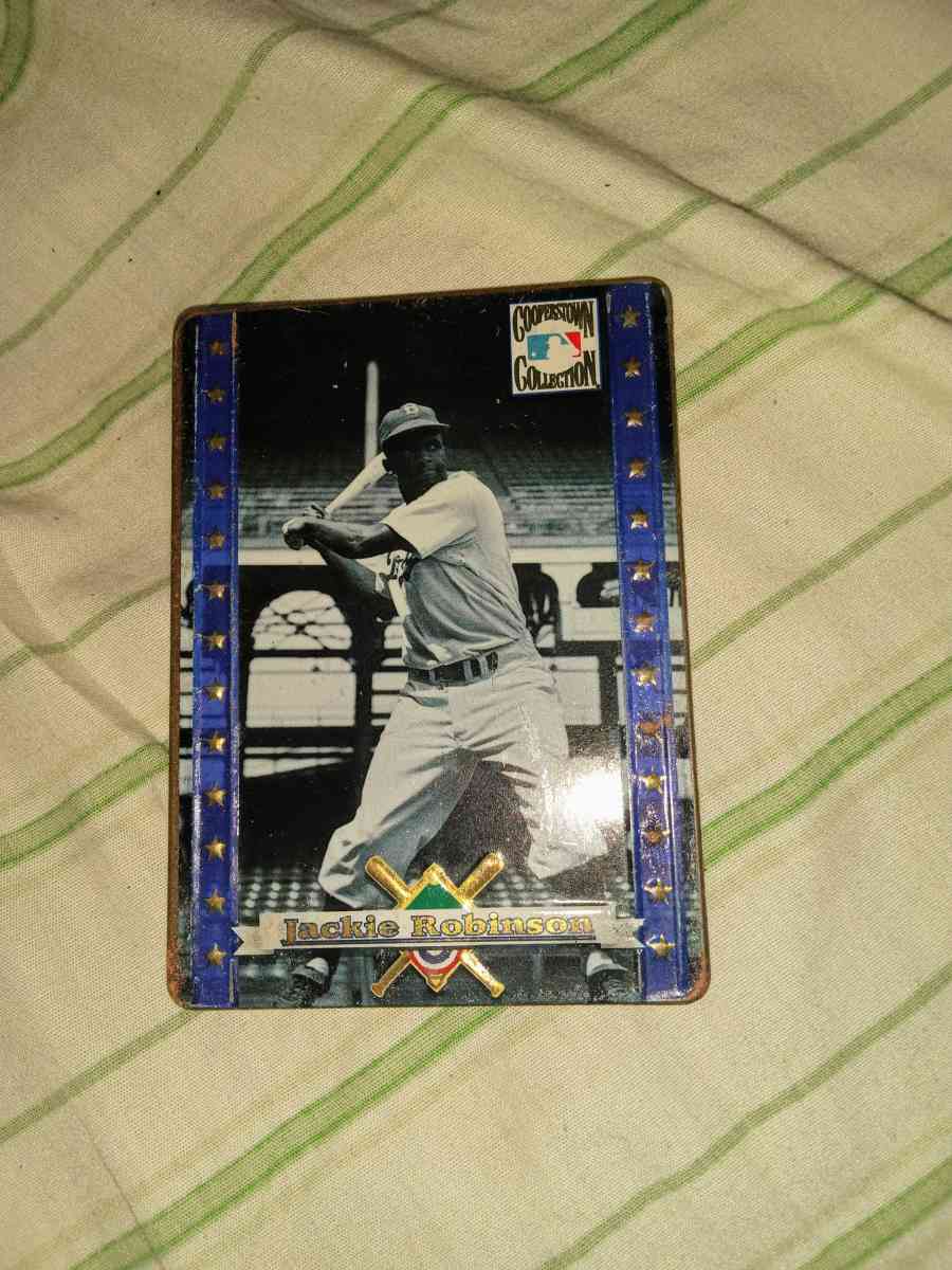 Rare Jackie Robinson card