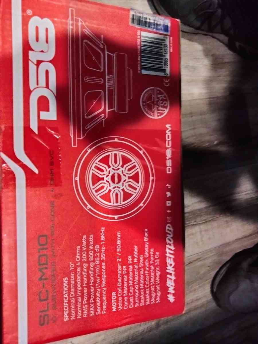 DS 18 SUBWOOFER - Commerce, Georgia - FleaMarketBay