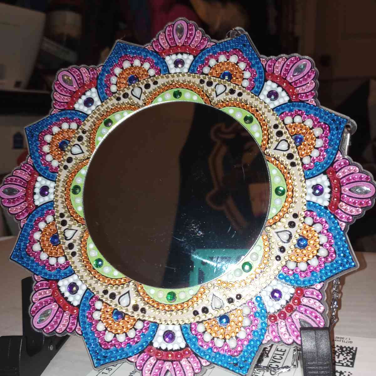 New handmaded diamond painting Mirror - Durham, North Carolina - FleaMarketBay
