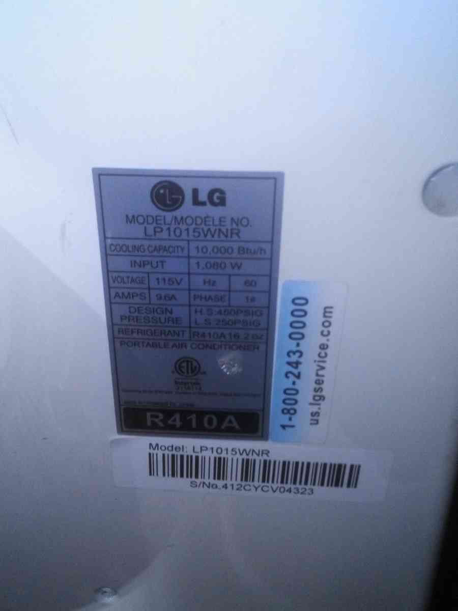 air conditioner portable - Saint Louis, Missouri - FleaMarketBay