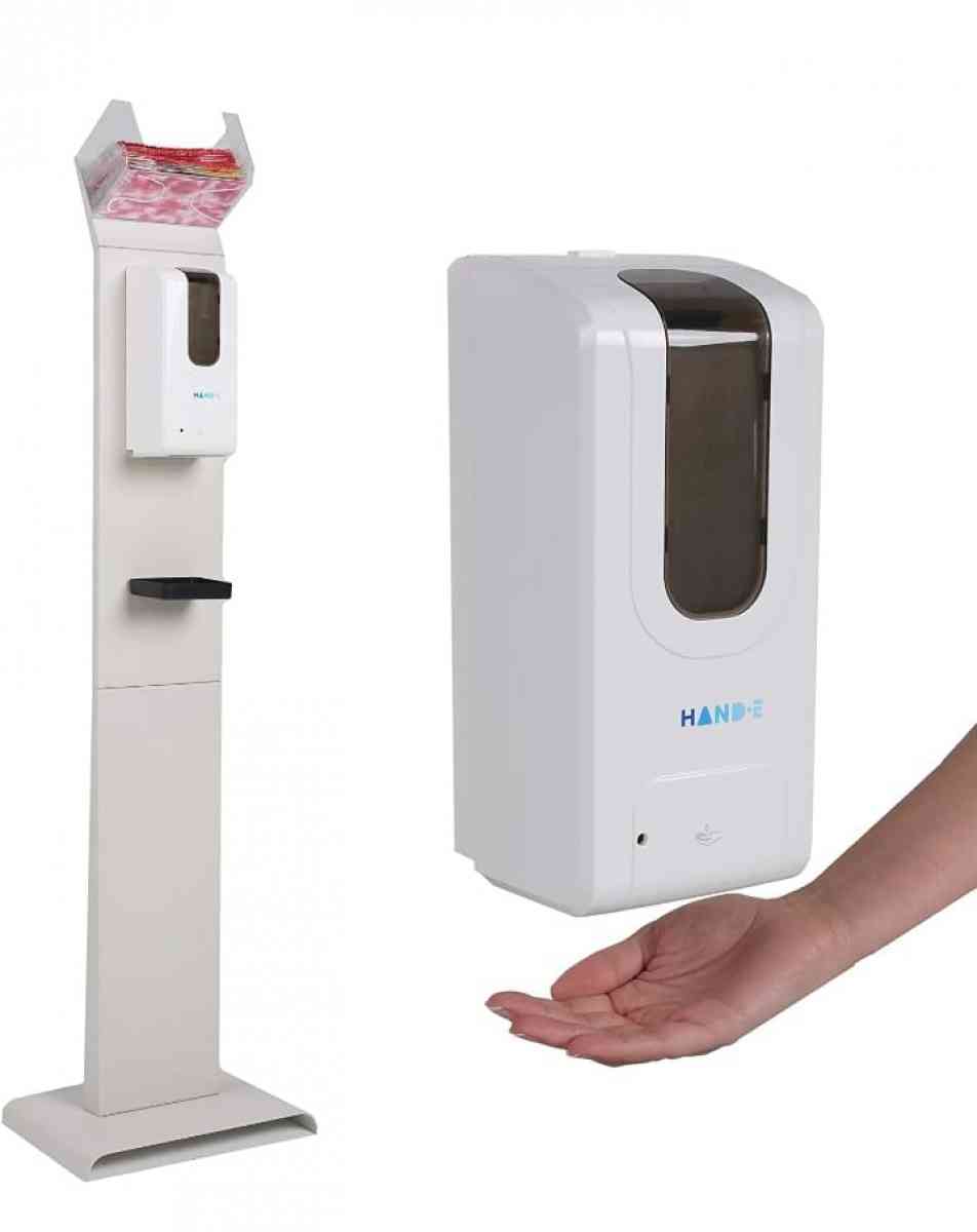 Automatic Hand Sanitizer Dispenser Stand wFace Mask Dispense - Victorville, California - FleaMarketBay