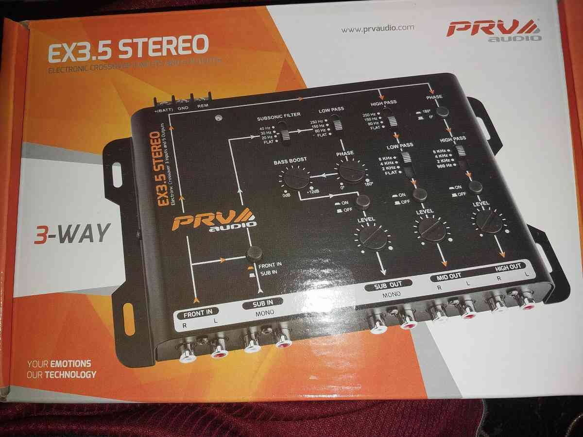 New PRV 3 Way Crossover - Tallahassee, Florida