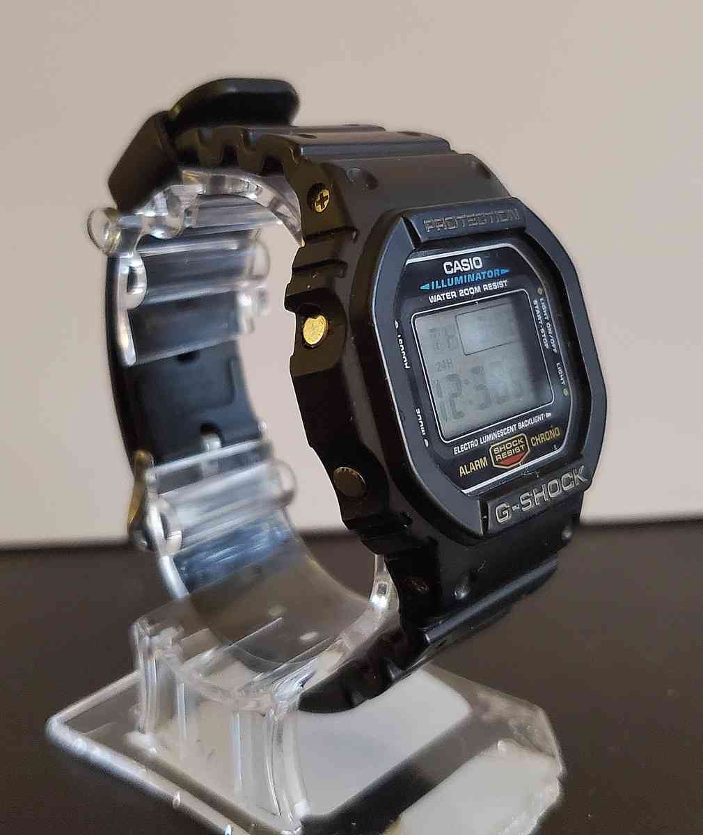 Casio Mens GShock DW5600 Classic Black Resin 44mm New Batter - Lorain, Ohio - FleaMarketBay