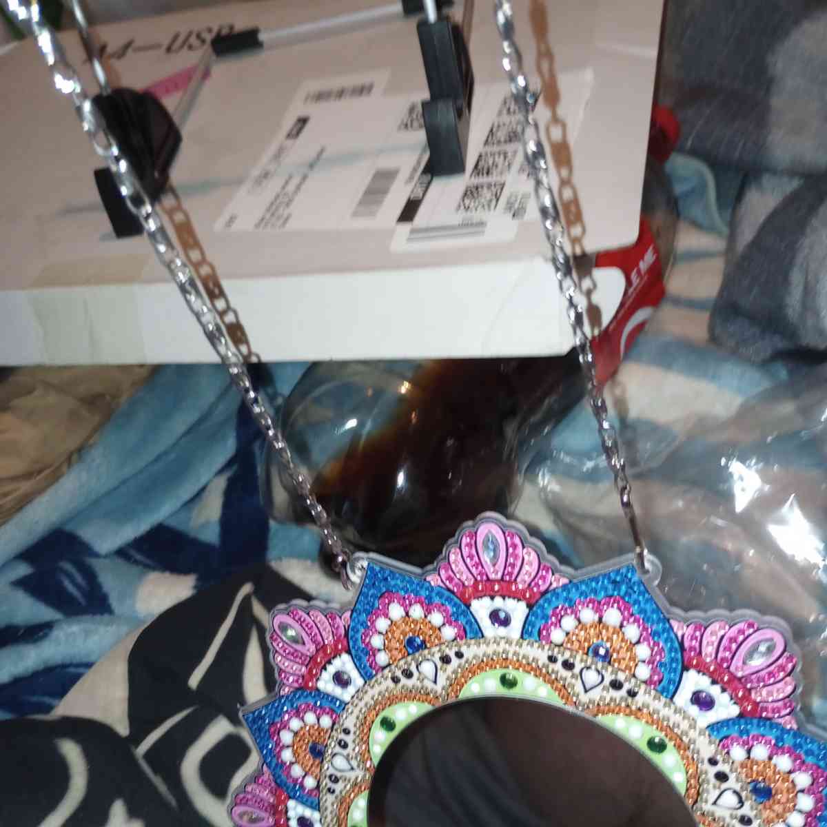 New handmaded diamond painting Mirror - Durham, North Carolina - FleaMarketBay