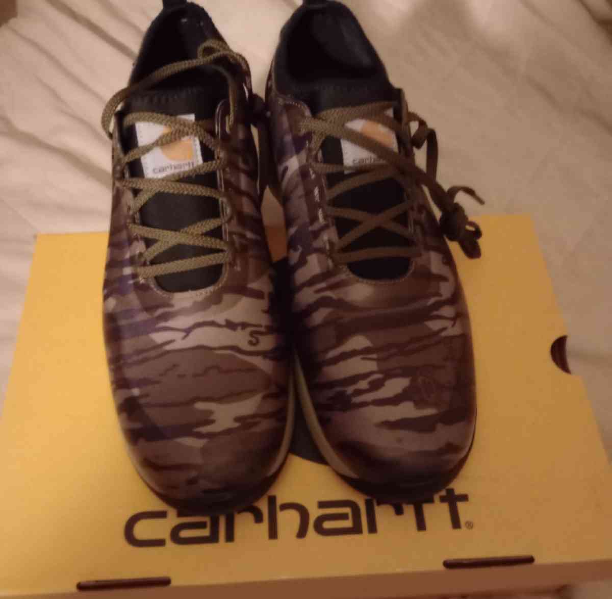 Soft Toe Carhartt Camo Mens Shoes - Albany, Oregon - FleaMarketBay