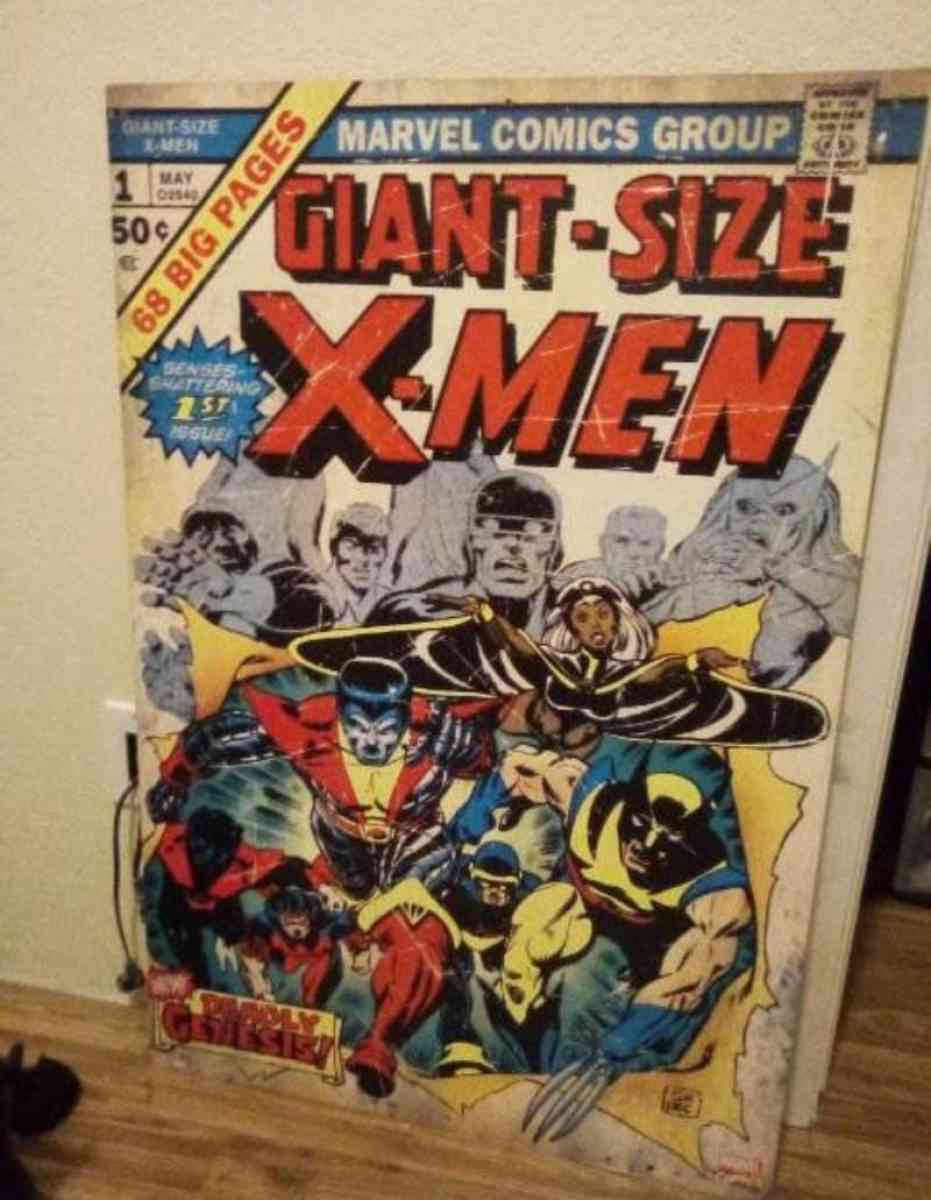 Giant Size XMEN plaque - Tucson, Arizona