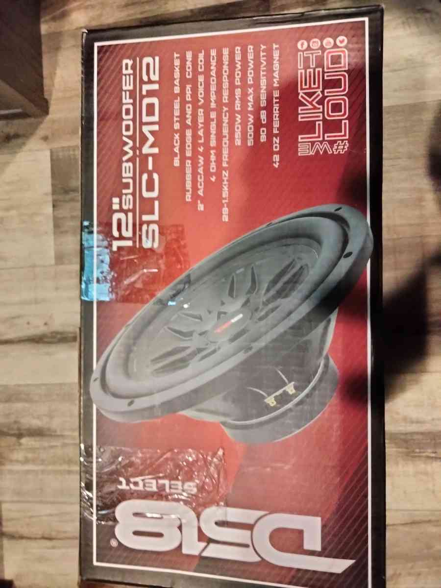 DS18 12 INCH SUBWOOFER - Commerce, Georgia - FleaMarketBay