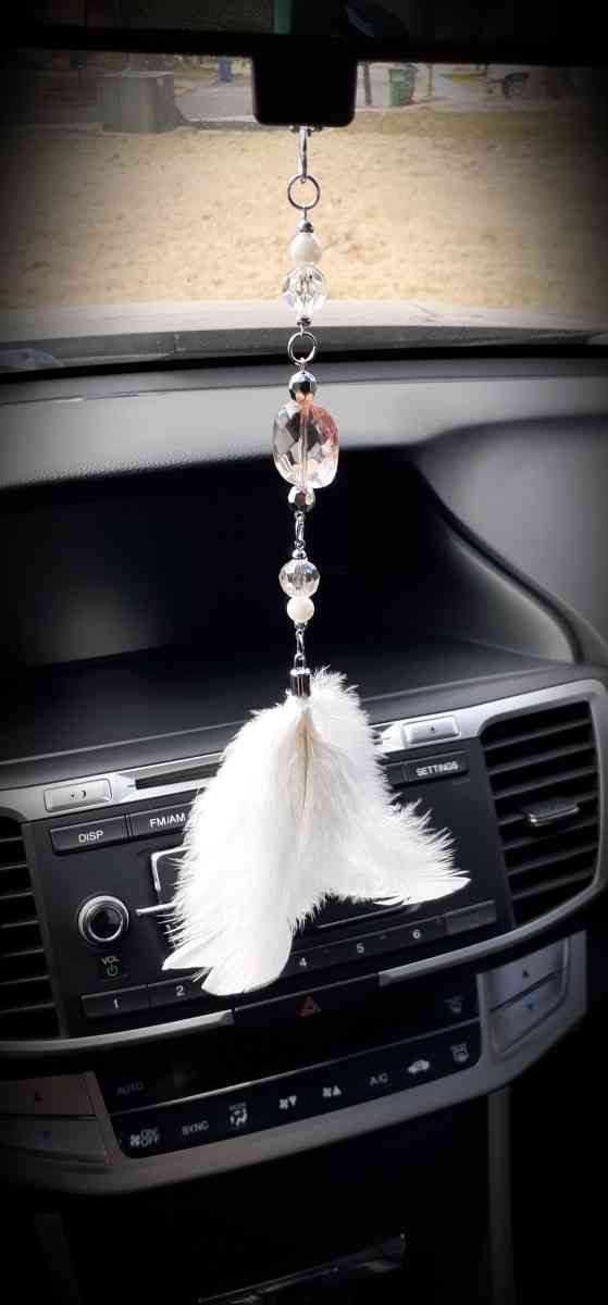 Car Charm Rearview mirror pendant car accessory jewelry - San Antonio, Texas - FleaMarketBay