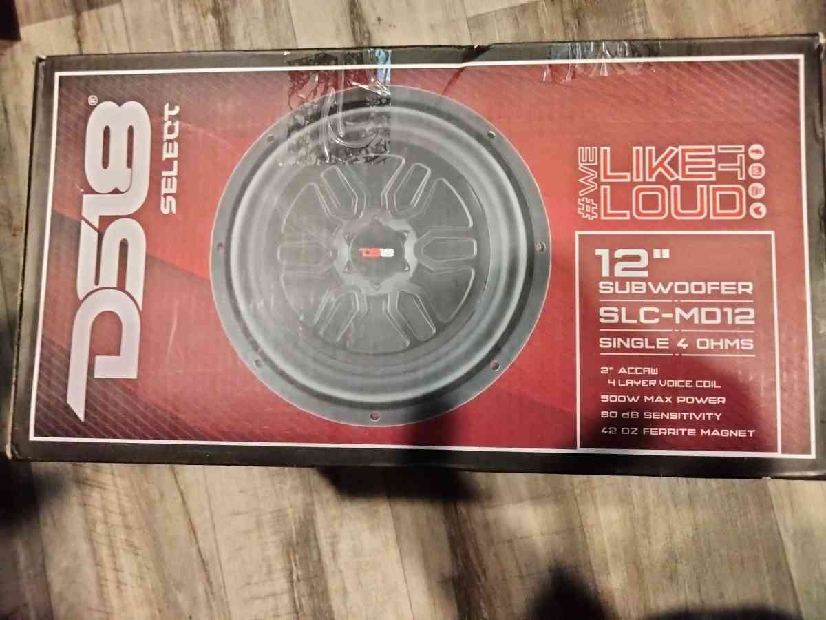 DS18 12 INCH SUBWOOFER - Commerce, Georgia
