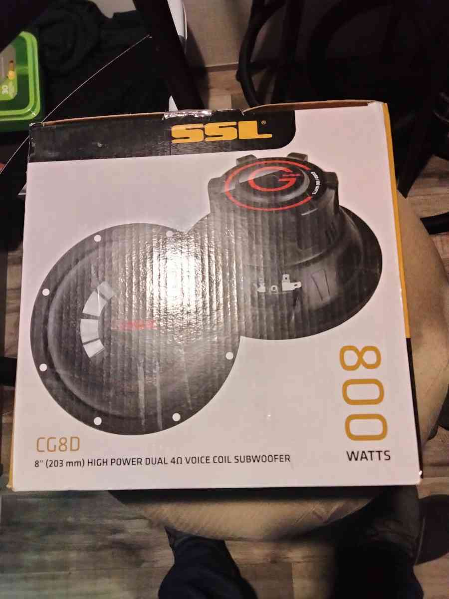 8 inch subwoofer 800watt - Commerce, Georgia - FleaMarketBay