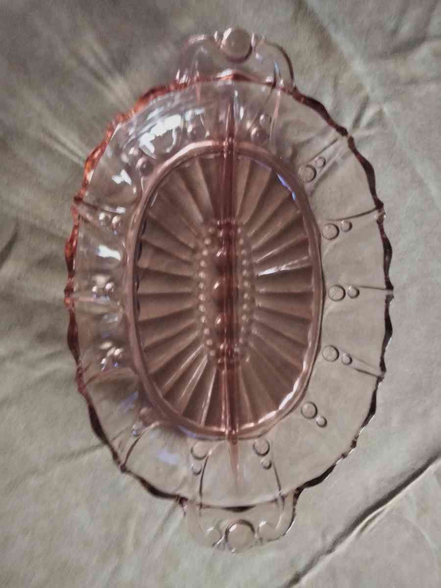 1940  vintage pink glassware - Spanaway, Washington - FleaMarketBay