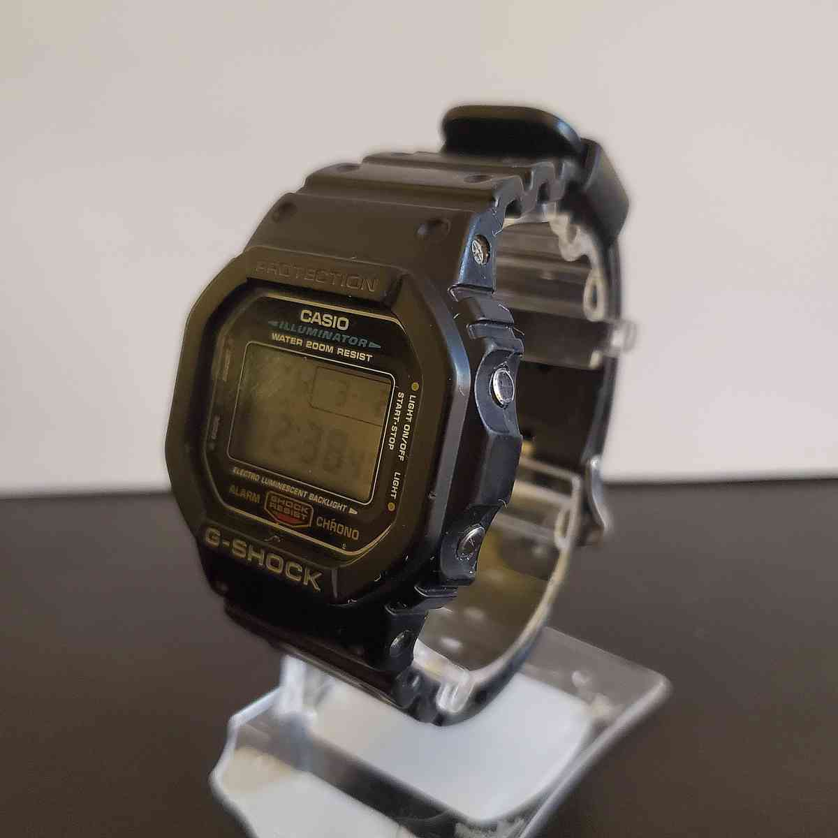 Casio Mens GShock DW5600 Classic Black Resin 44mm New Batter - Lorain, Ohio - FleaMarketBay