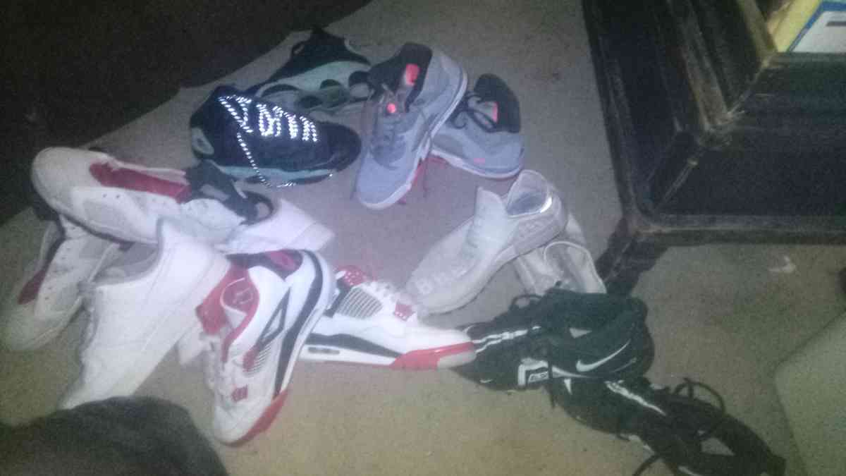 jordans and nikes