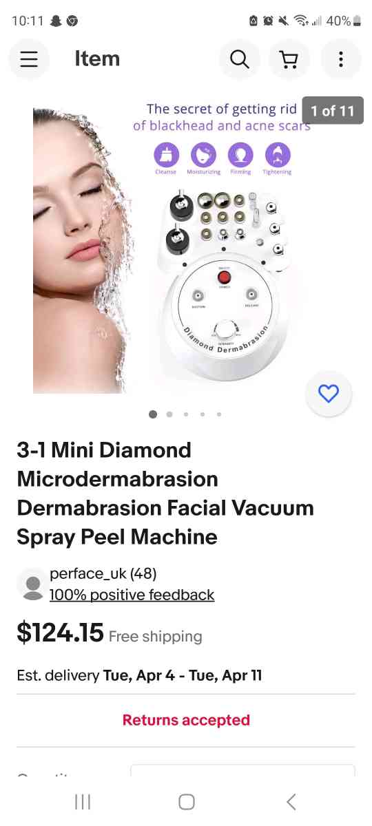 Professional Diamond Microdermabration Machine - Austin, Texas