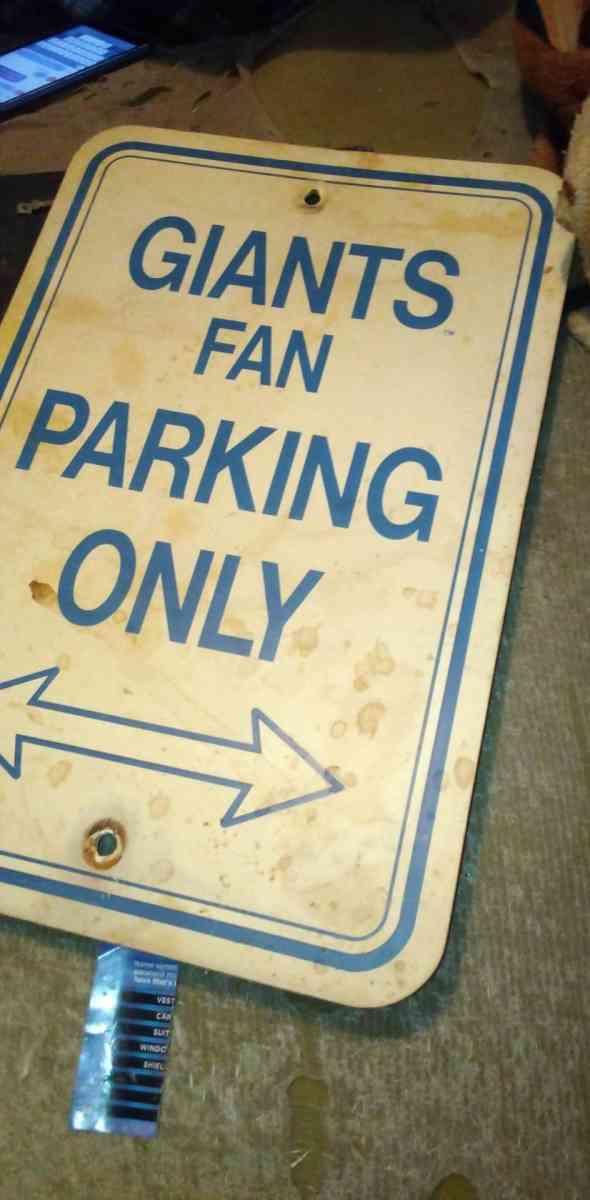 Giants Sign - Johnson City, New York