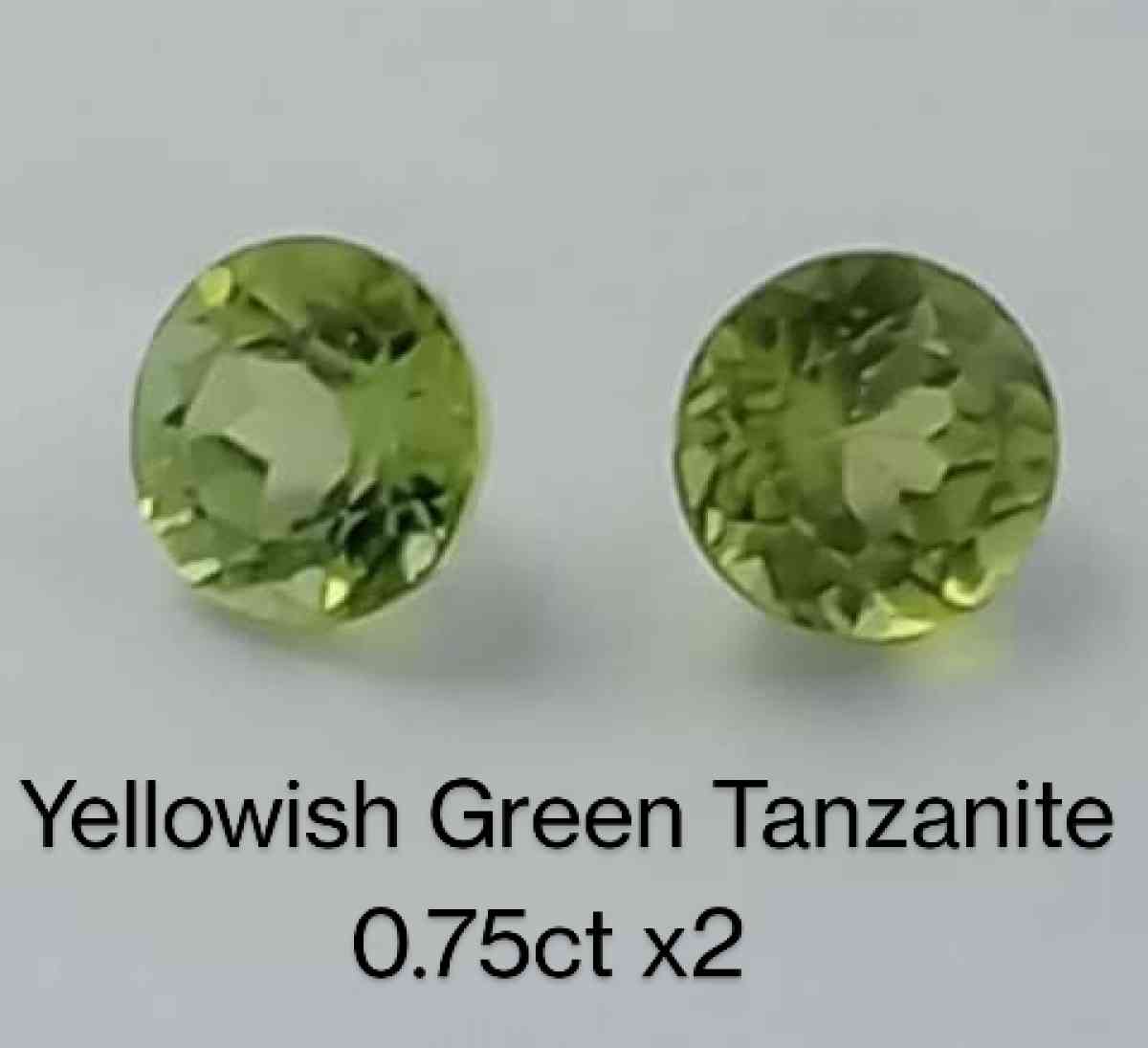 Rare 075ct Apple Green Tanzanite - Gonzales, Louisiana