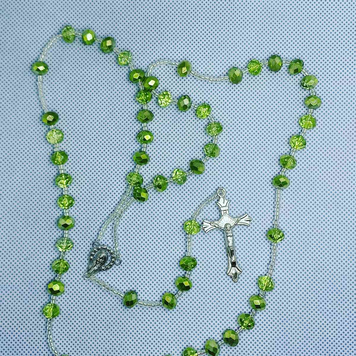 lime green rosary - Brownsville, Texas