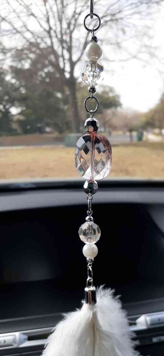 Car Charm Rearview mirror pendant car accessory jewelry - San Antonio, Texas - FleaMarketBay