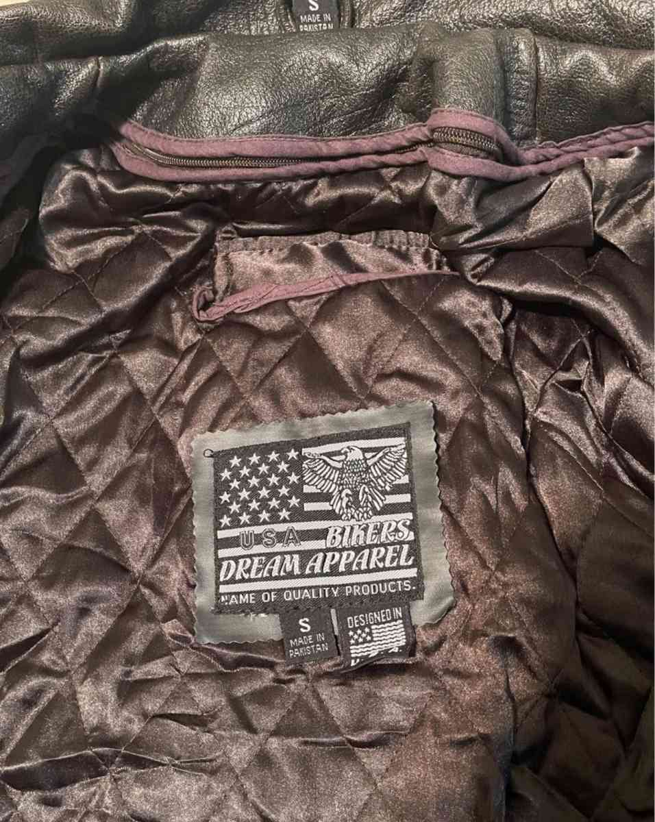 New Mens Bikers Genuine leather jacket with Emboss Eagle - Antioch, Tennessee - FleaMarketBay