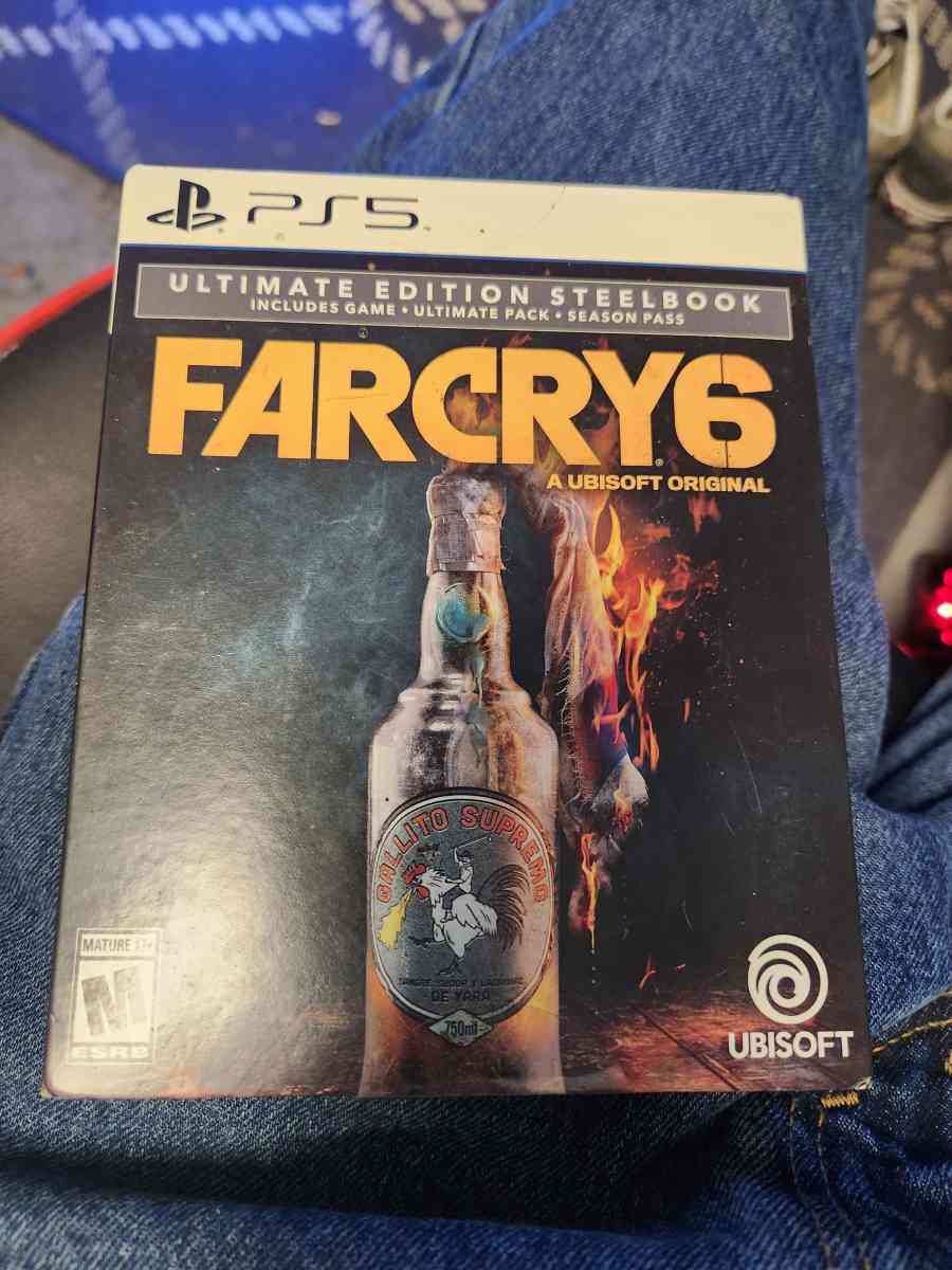 farcry6 ultimate edition steelbook