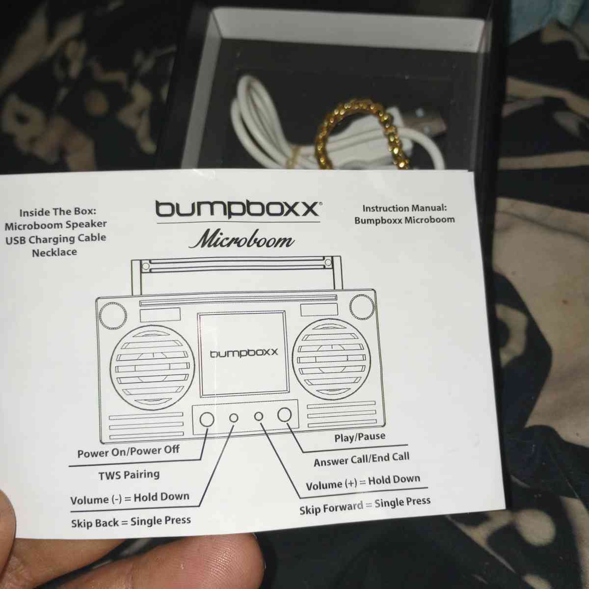 awesome like new Gold MICROBOOM BUMPBOXX - Durham, North Carolina - FleaMarketBay