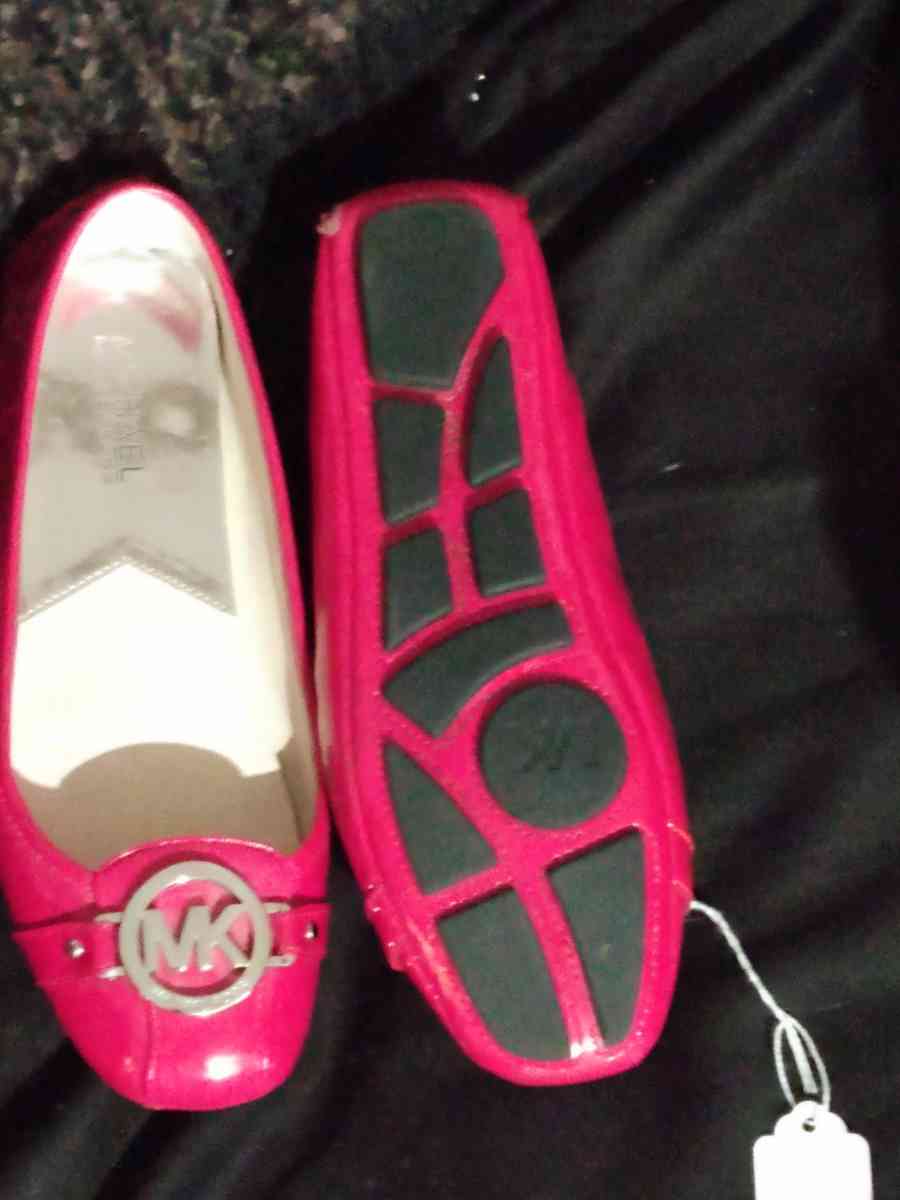 MICHAEL KORS RED BALLET FLATS - Belen, New Mexico - FleaMarketBay