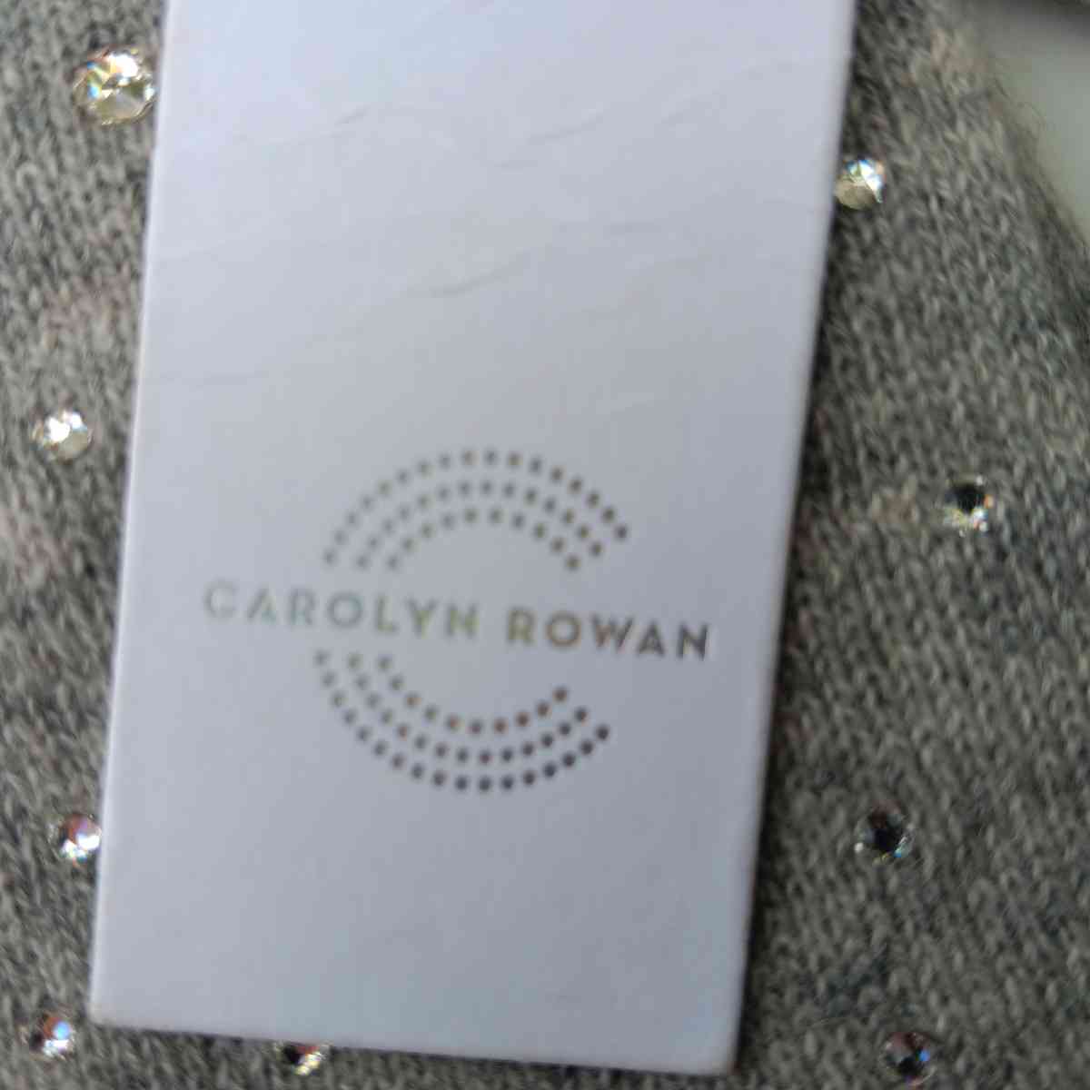 Cashmere Gray Studded Gloves - Irving, Texas - FleaMarketBay