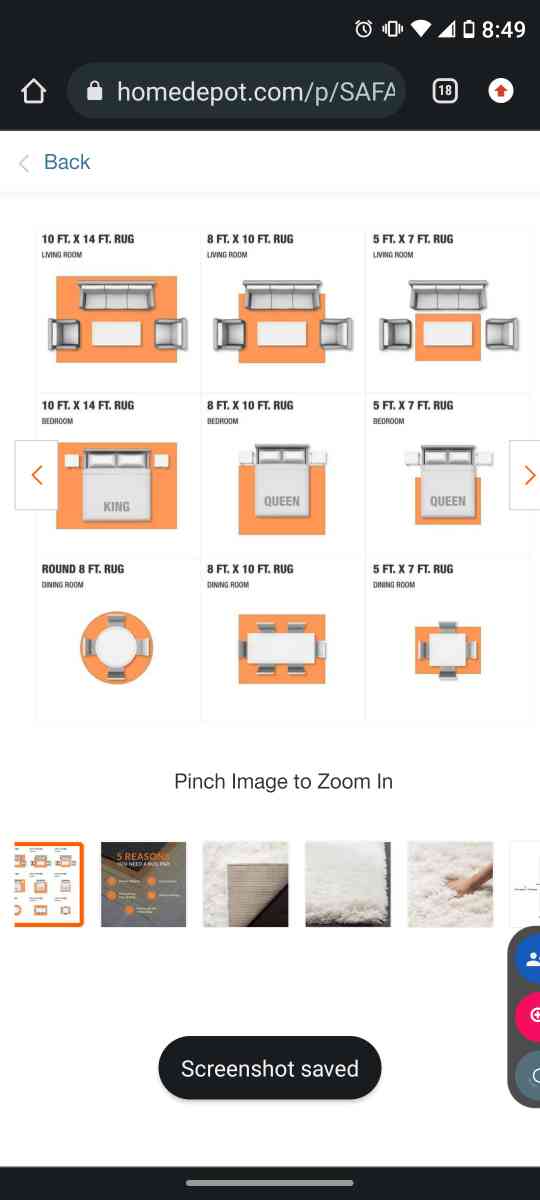 safavieh polar rug white 9x12 - Yuma, Arizona - FleaMarketBay