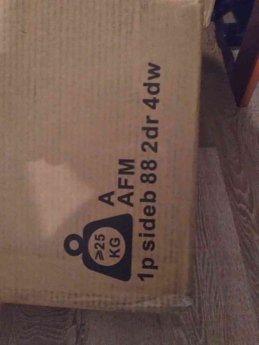 two 4 drawer and two 2 drawer with shelves grey chests - Arlington, Washington - FleaMarketBay