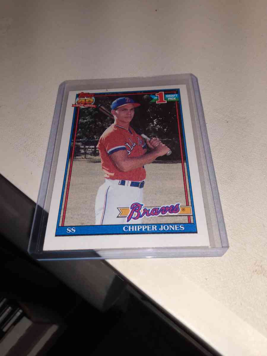 1991 first draft pick chipper Jones