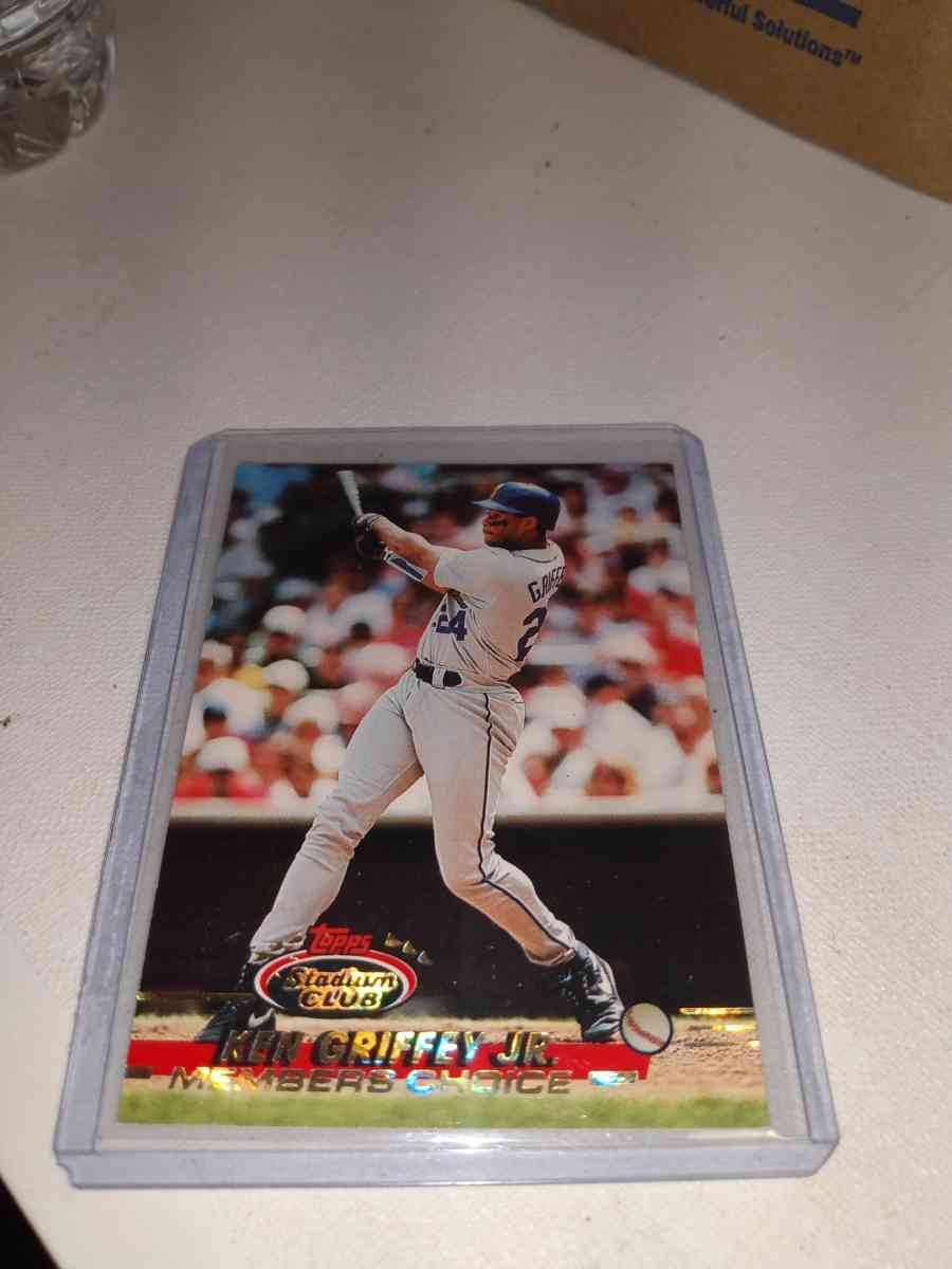1992 stadium club Members choice Ken Griffey Jr