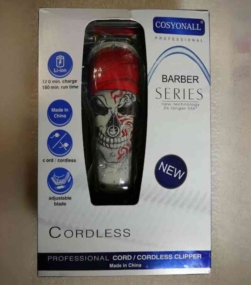 Cosyonall Professional CordlessCord Barber Series Clipper