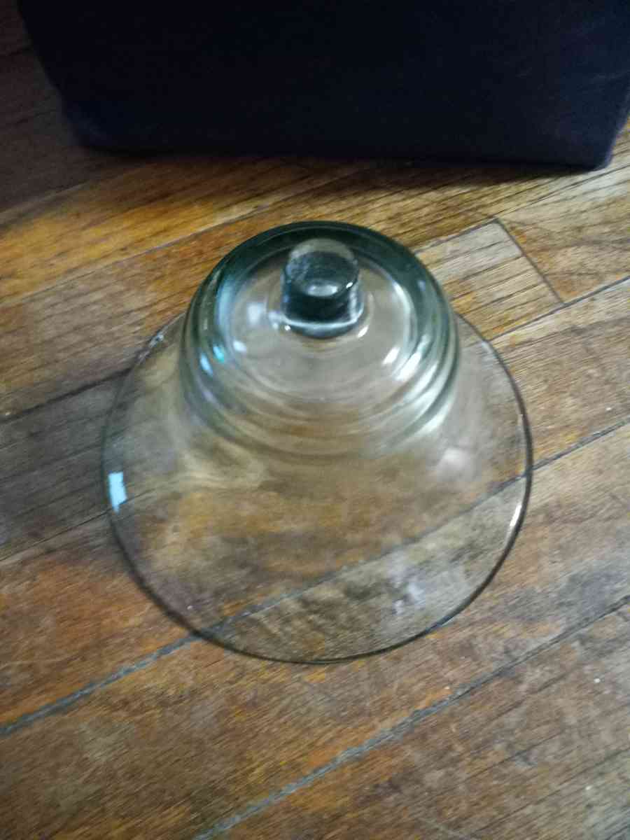 vintage greenglass garden cloche - Bangor, Maine