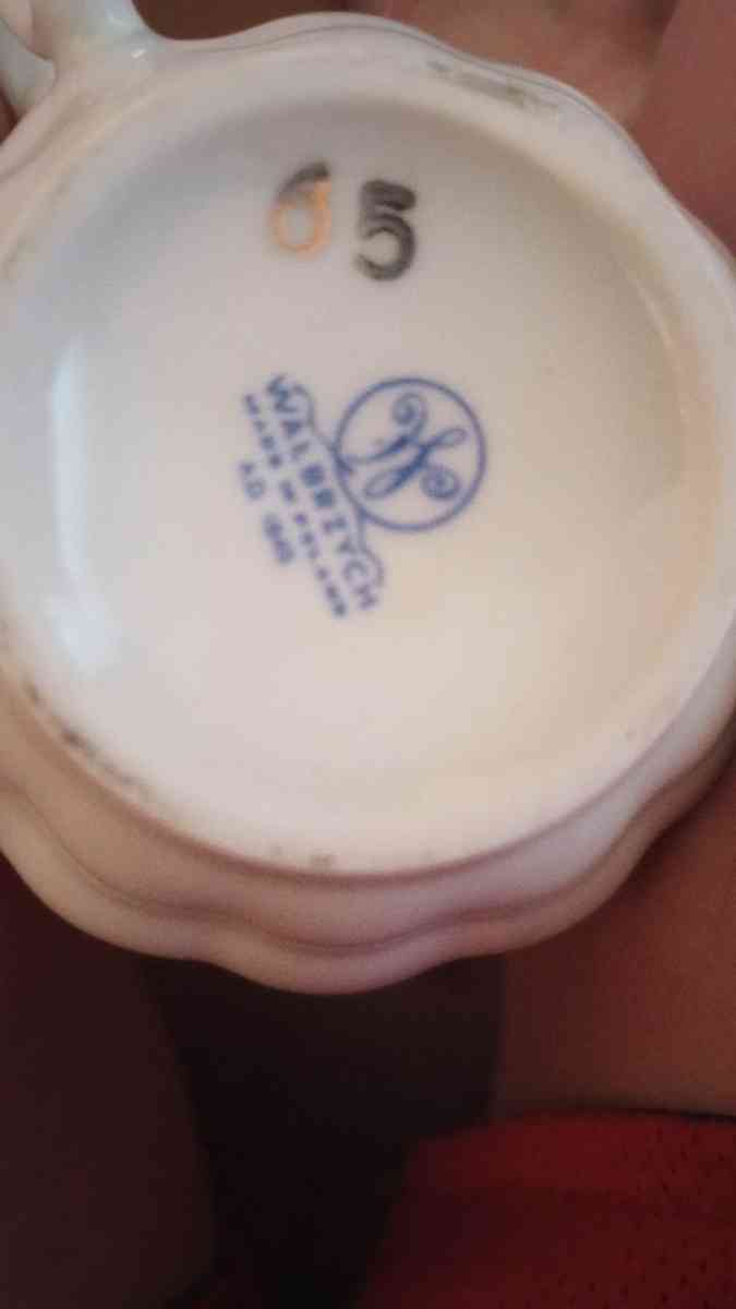 Vintage WALBRZYCH made in Poland dishes AD 1845 - Kings Mountain, North Carolina - FleaMarketBay