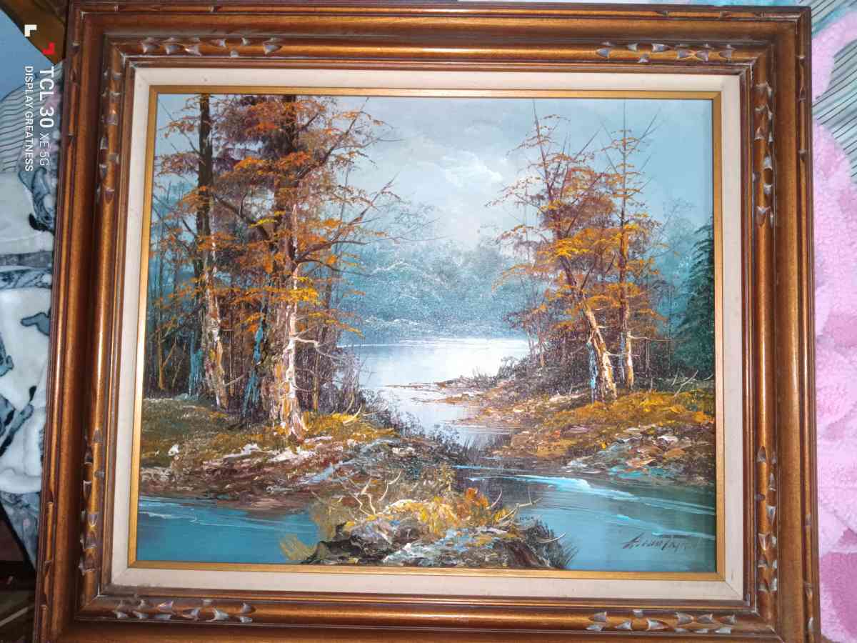 landscape oil painting - Tampa, Florida
