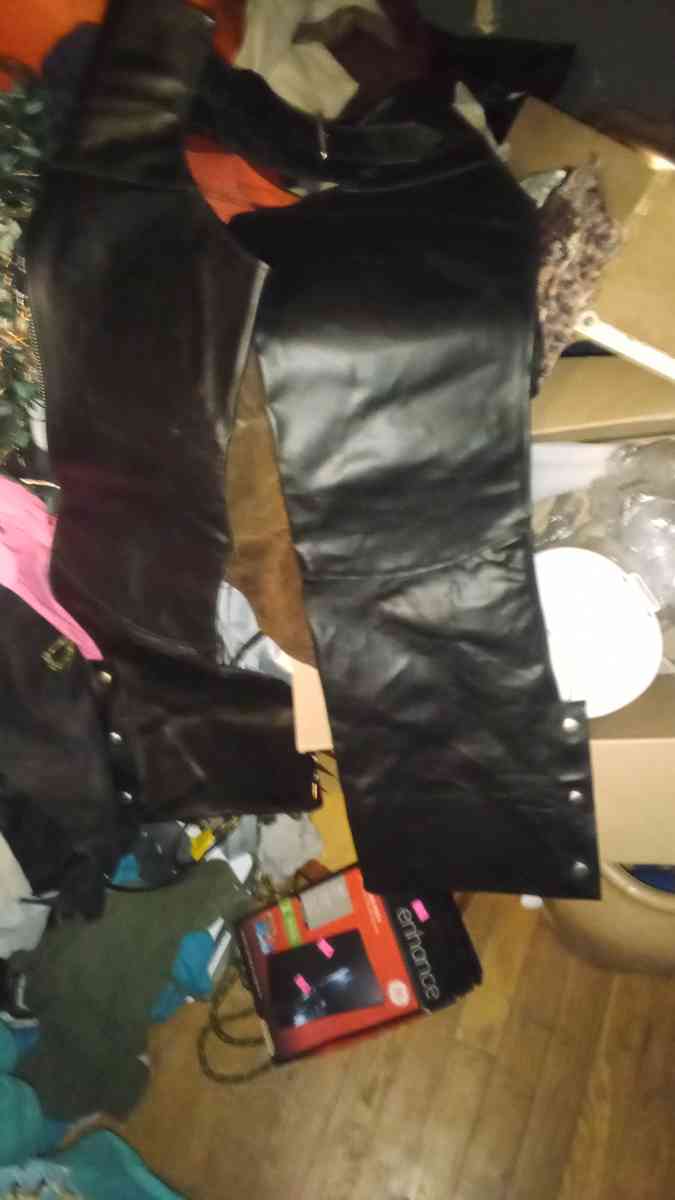 Biker chaps Sears leather shop - Hagerstown, Maryland - FleaMarketBay