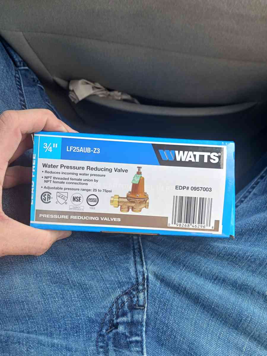 water pressure reducing valve - Abingdon, Virginia - FleaMarketBay