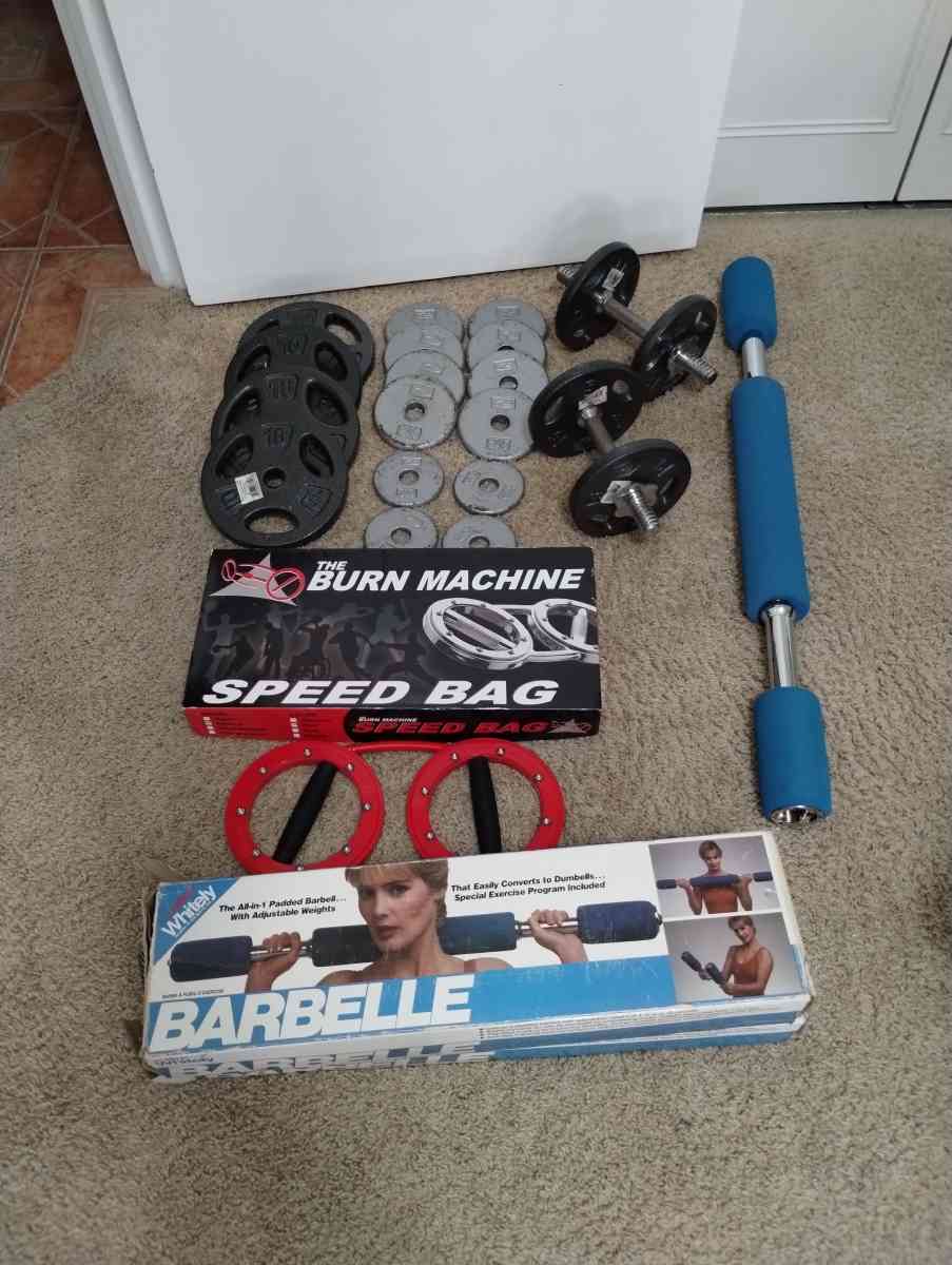 Get into shape by Summer using this 85lbs Dumbbell system - Vero Beach, Florida