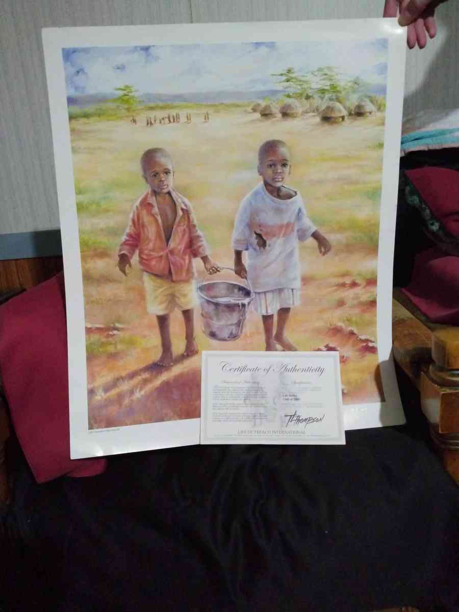 FREEDOMS JOURNEY PRINT BY TIMOTHY L THOMPSON - Belen, New Mexico