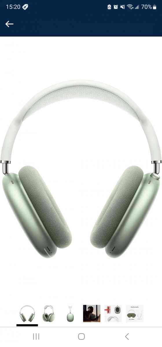 Apple AirPods Max w Smart case Green Brand New  Factory Seal - Cleveland, Ohio - FleaMarketBay