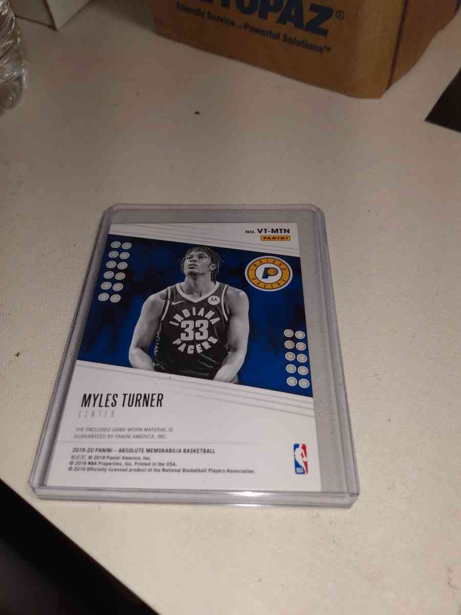 2021 panini Miles Turner dual relic - Alicia, Arkansas - FleaMarketBay