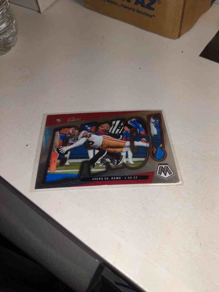 Panini 2022 deebo Samuel