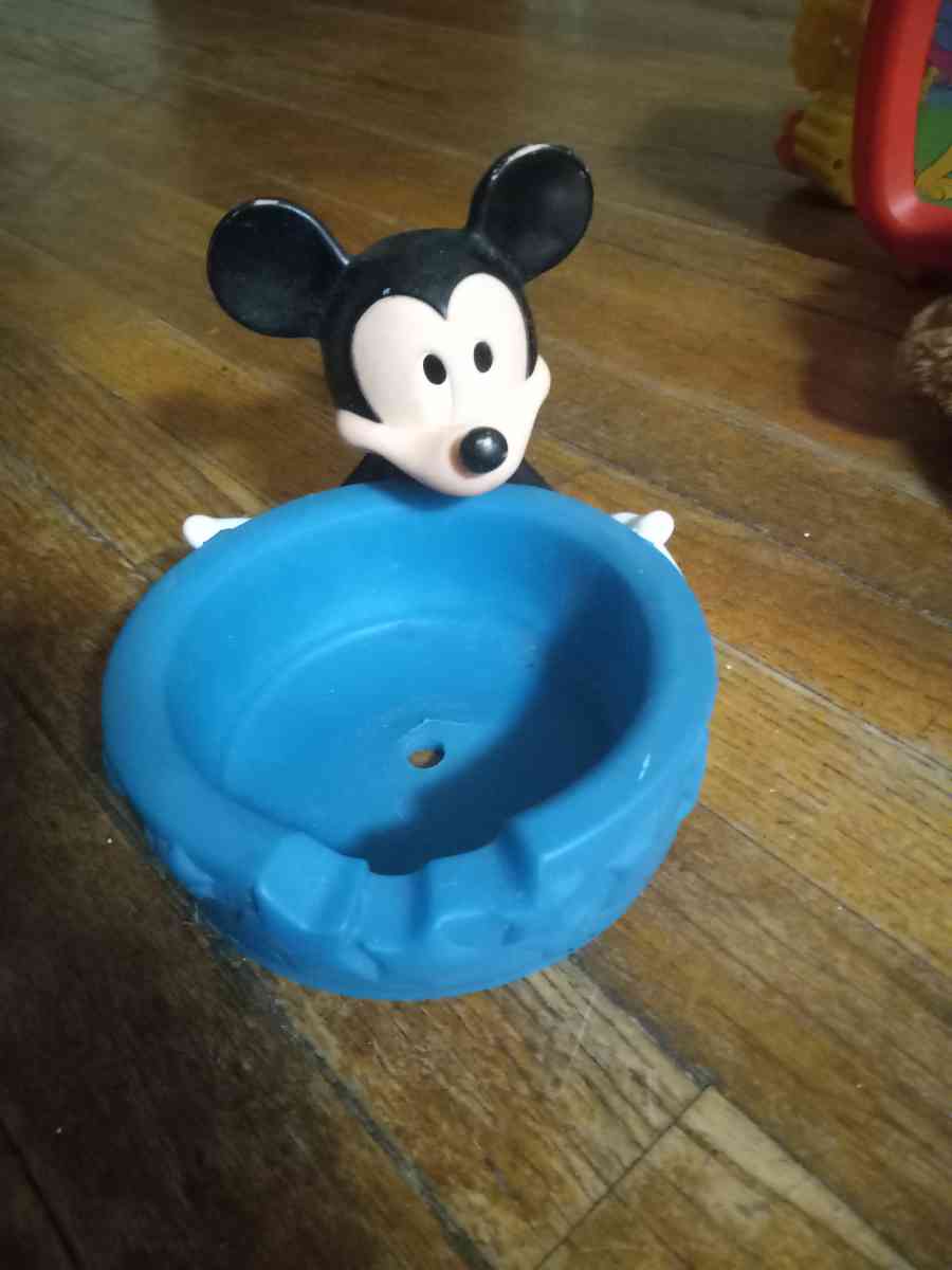 vintage Mickey applesauce bowl holder - Bangor, Maine