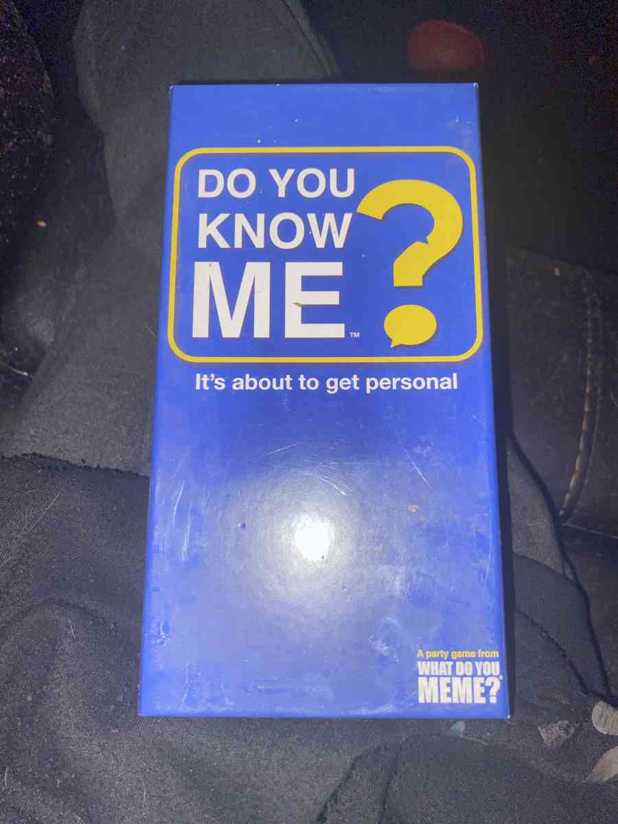 do you know me game from what do you meme - Peoria, Arizona