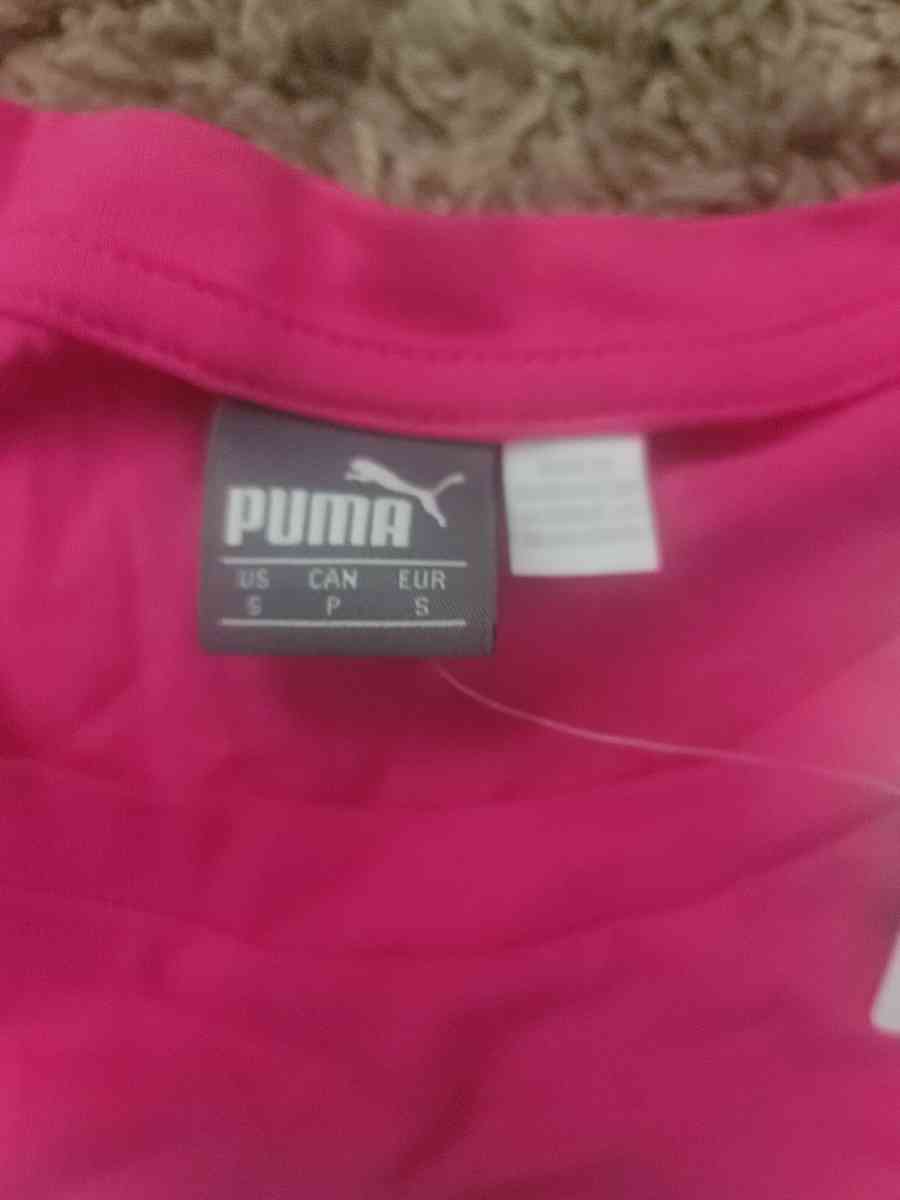 pink puma womans Tshirt NWT size small - Las Vegas, Nevada - FleaMarketBay