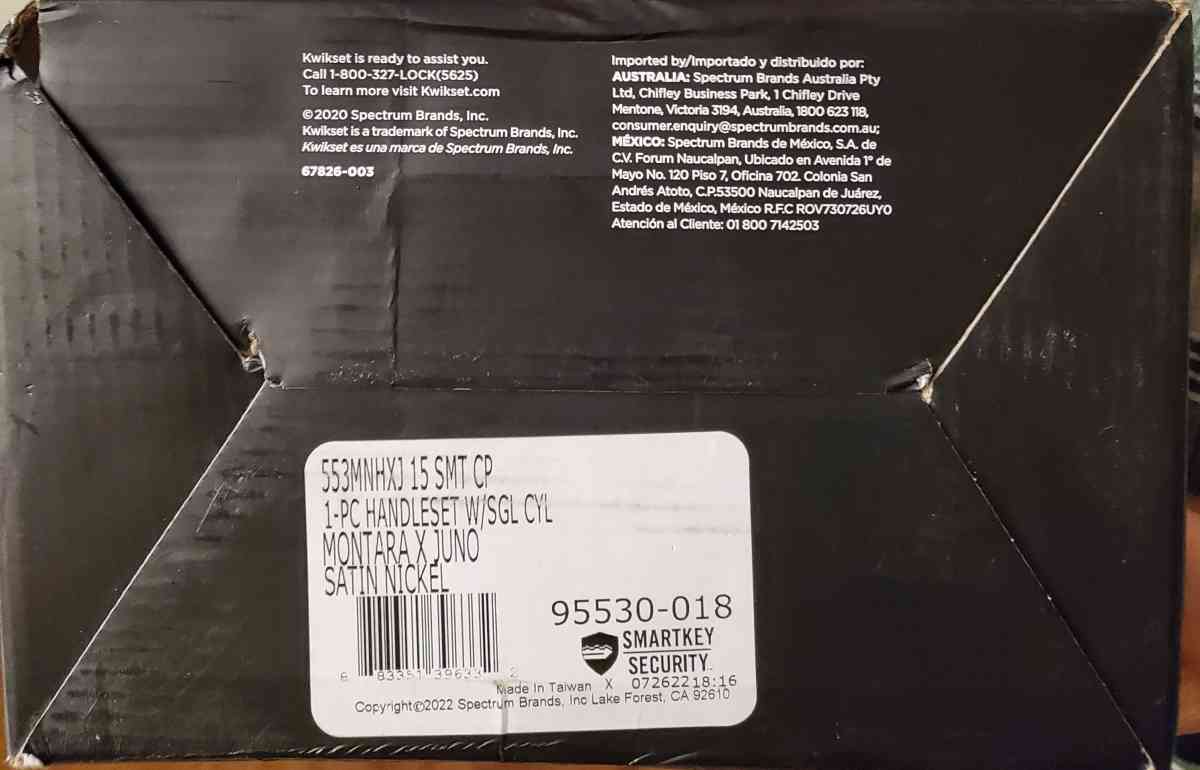 Front door Lock set - Winchester, Virginia - FleaMarketBay