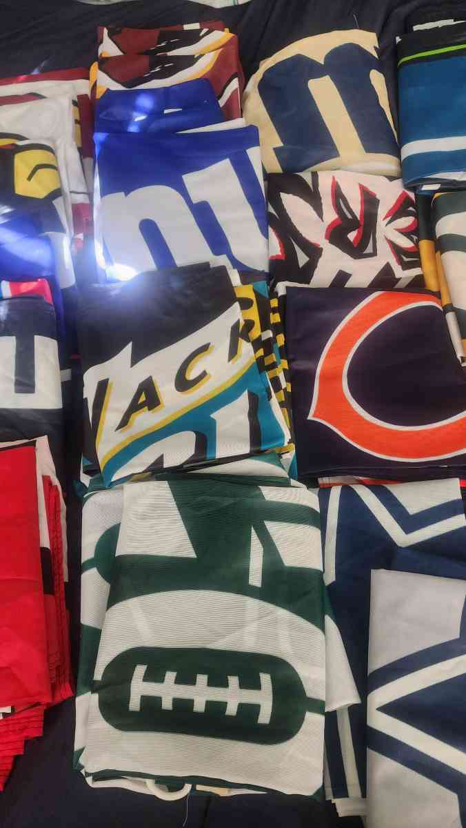 NFL FOOTBALL FANS OUTDOOR INDOOR FLAGS 3 X 5 - Los Angeles, California - FleaMarketBay