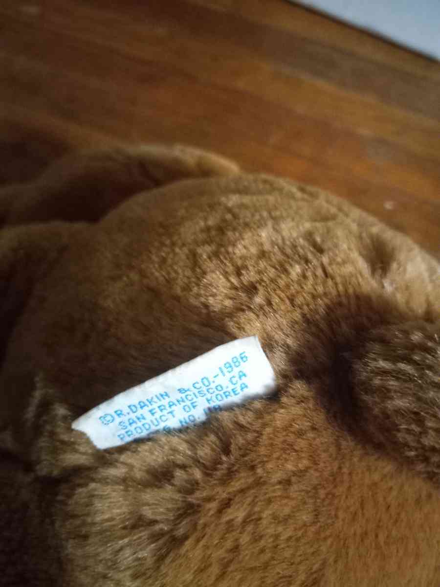 1986 Dakin bear - Bangor, Maine - FleaMarketBay